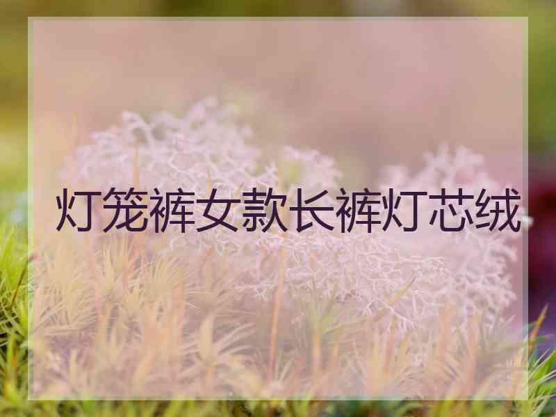 灯笼裤女款长裤灯芯绒 灯笼裤女款长裤灯芯绒