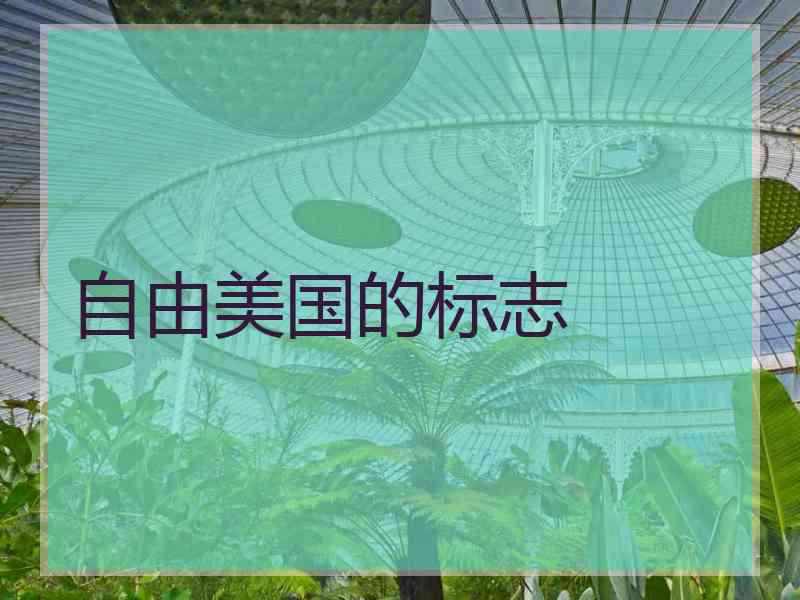 自由美国的标志 自由美国的标志