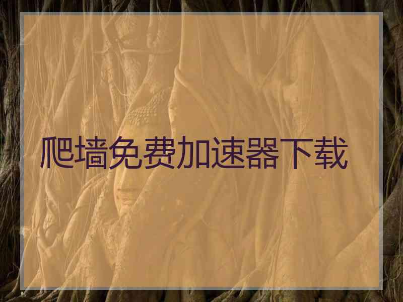 爬墙免费加速器下载 爬墙免费加速器下载