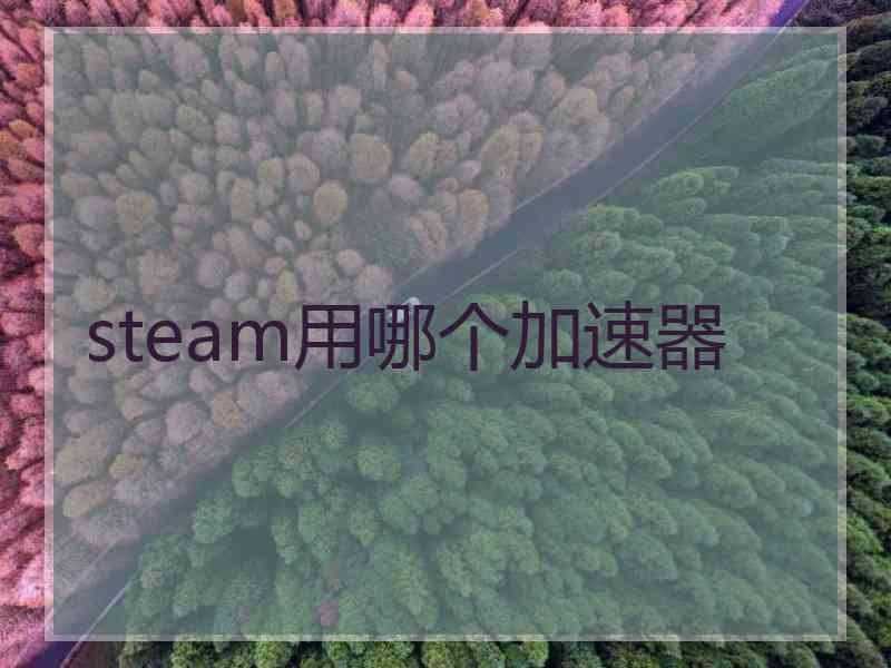 steam用哪个加速器 steam用哪个加速器