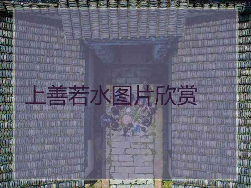 上善若水图片欣赏 上善若水图片欣赏