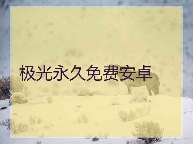 极光永久免费安卓 极光永久免费安卓