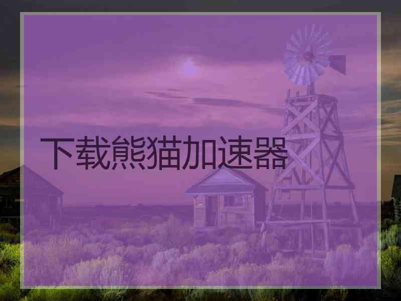 下载熊猫加速器 下载熊猫加速器