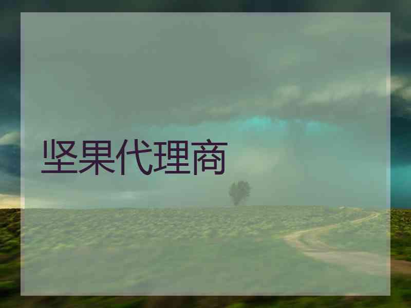 坚果代理商 坚果代理商