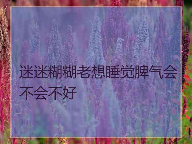 迷迷糊糊老想睡觉脾气会不会不好 迷迷糊糊老想睡觉脾气会不会不好