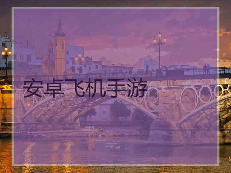 安卓飞机手游 安卓飞机手游