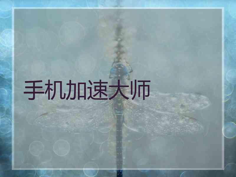 手机加速大师 手机加速大师