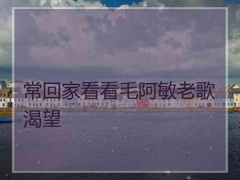 常回家看看毛阿敏老歌渴望 常回家看看毛阿敏老歌渴望