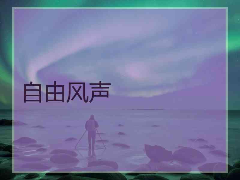 自由风声 自由风声