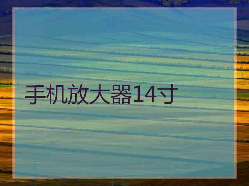 手机放大器14寸 手机放大器14寸