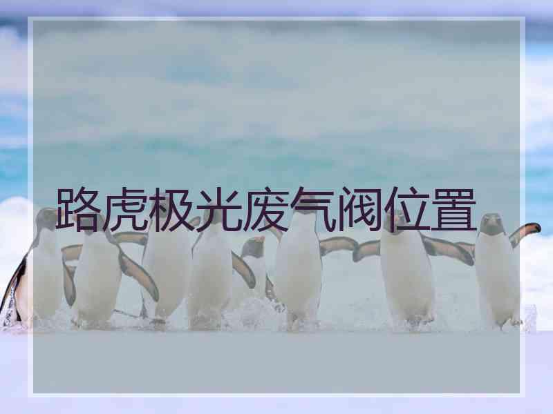 路虎极光废气阀位置 路虎极光废气阀位置