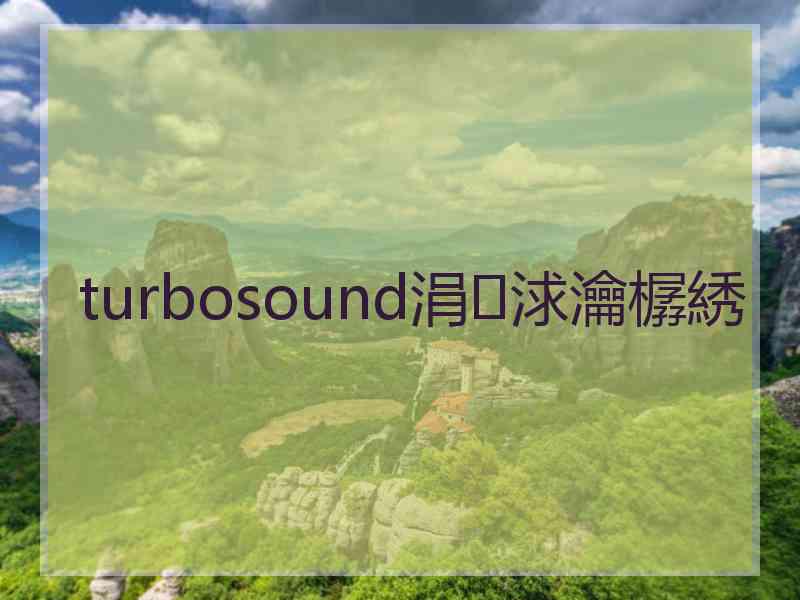 turbosound涓浗瀹樼綉 turbosound涓浗瀹樼綉