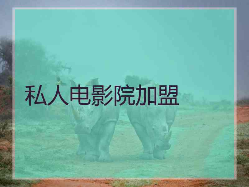 私人电影院加盟 私人电影院加盟