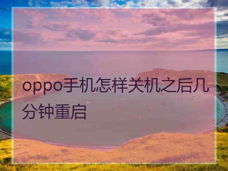 oppo手机怎样关机之后几分钟重启 oppo手机怎样关机之后几分钟重启