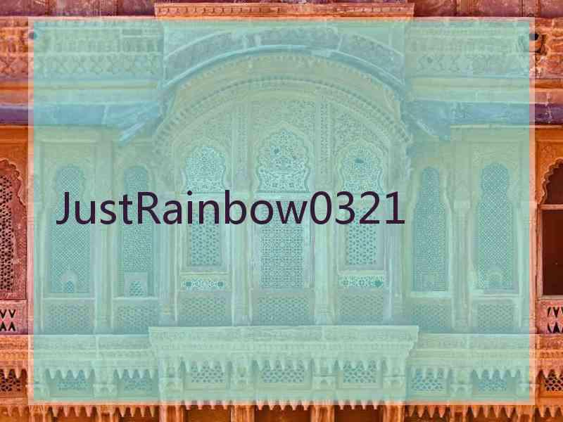 JustRainbow0321 JustRainbow0321