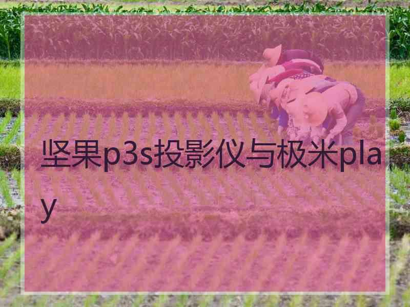 坚果p3s投影仪与极米play 坚果p3s投影仪与极米play