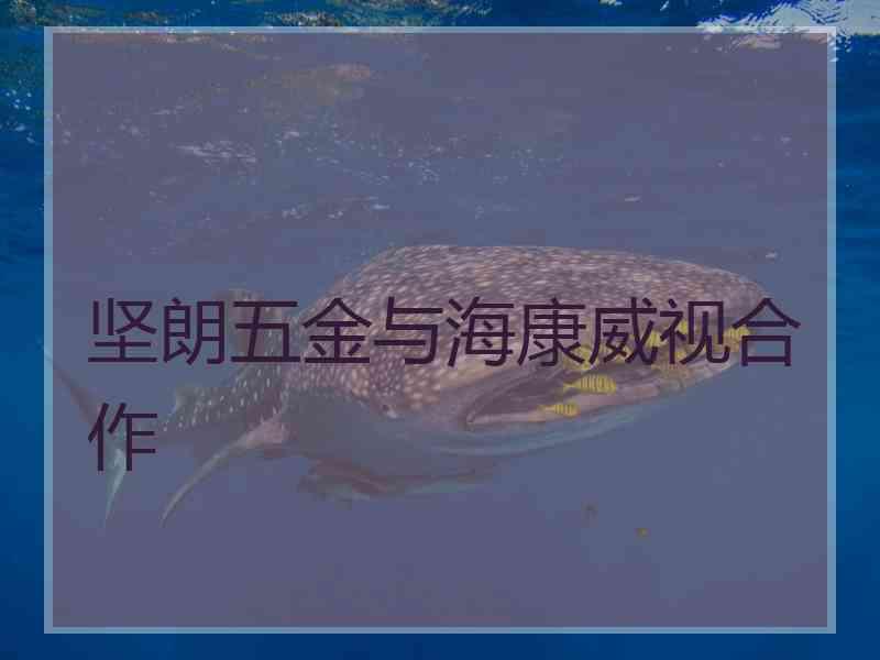 坚朗五金与海康威视合作 坚朗五金与海康威视合作