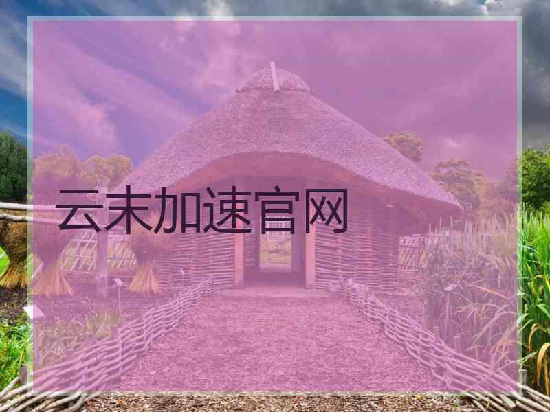 云末加速官网