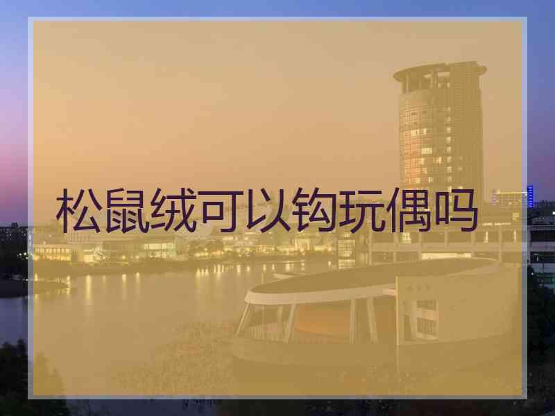 松鼠绒可以钩玩偶吗