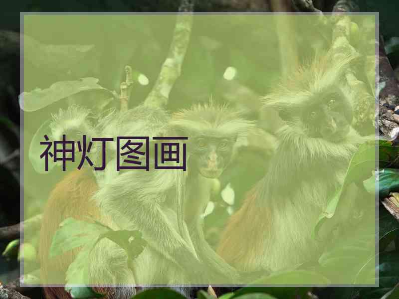 神灯图画
