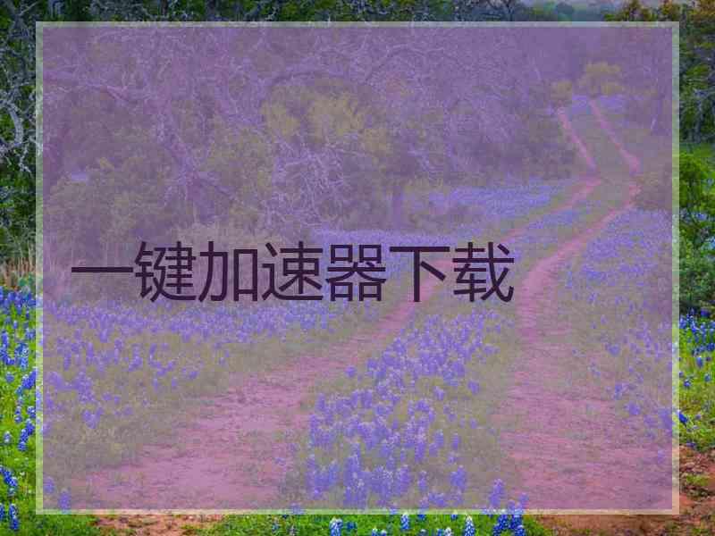 一键加速器下载