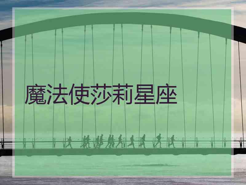 魔法使莎莉星座