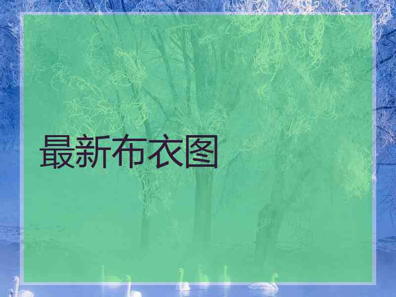 最新布衣图