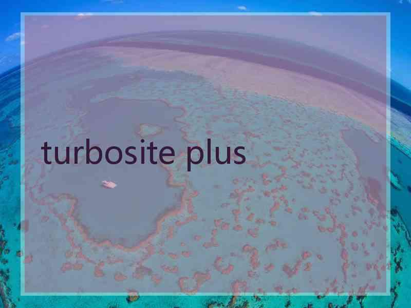 turbosite plus