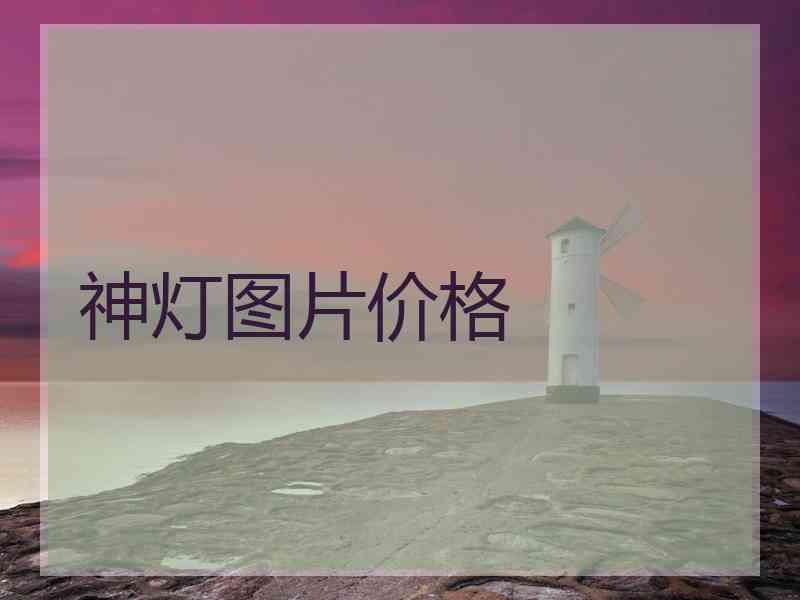神灯图片价格