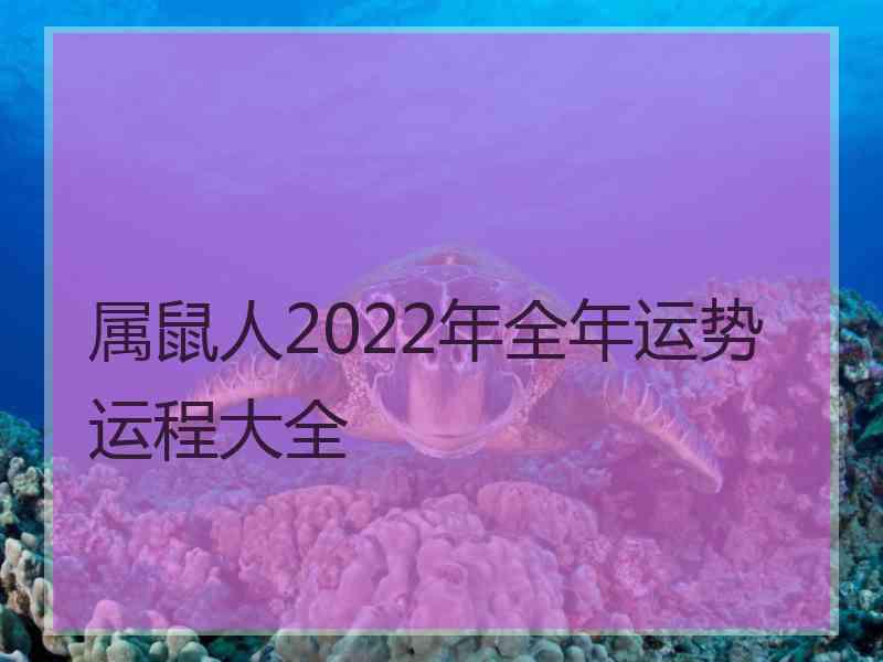 属鼠人2022年全年运势运程大全