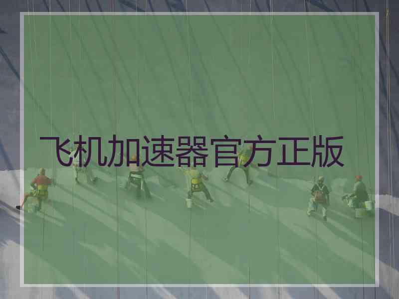 飞机加速器官方正版