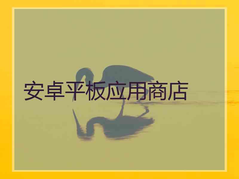 安卓平板应用商店