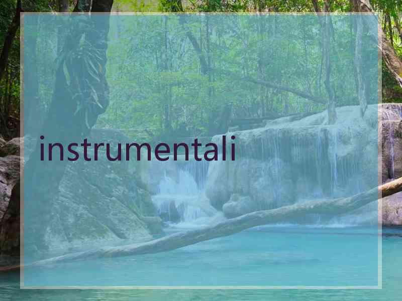 instrumentali