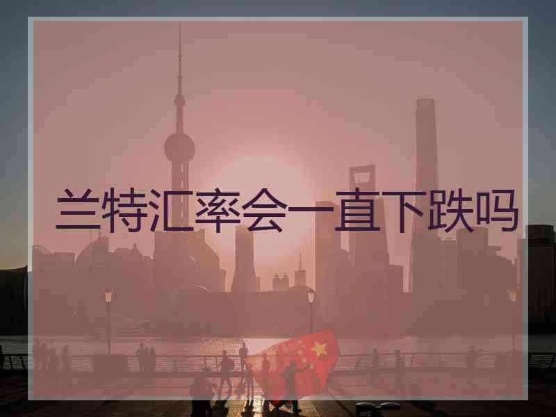 兰特汇率会一直下跌吗