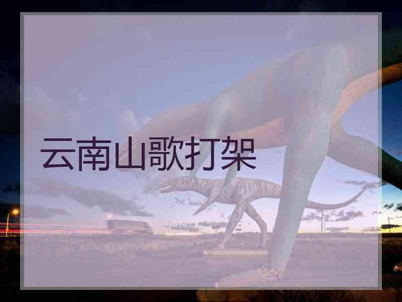 云南山歌打架