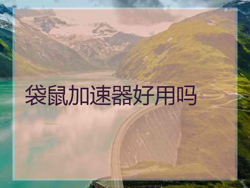 袋鼠加速器好用吗