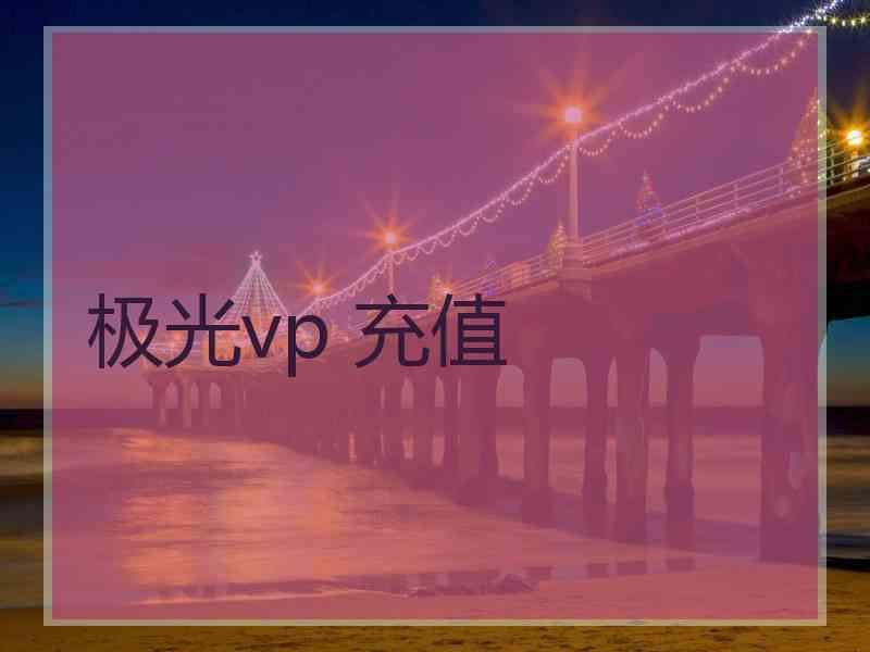极光vp 充值