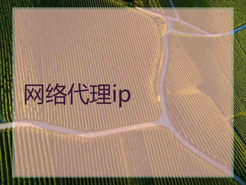 网络代理ip