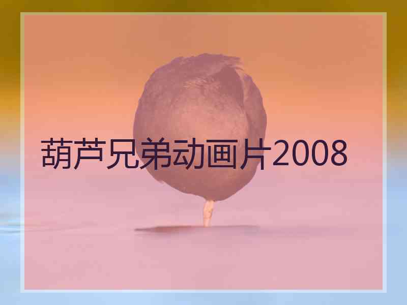 葫芦兄弟动画片2008