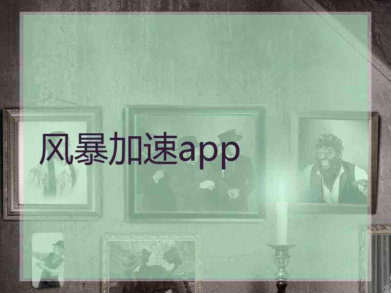 风暴加速app