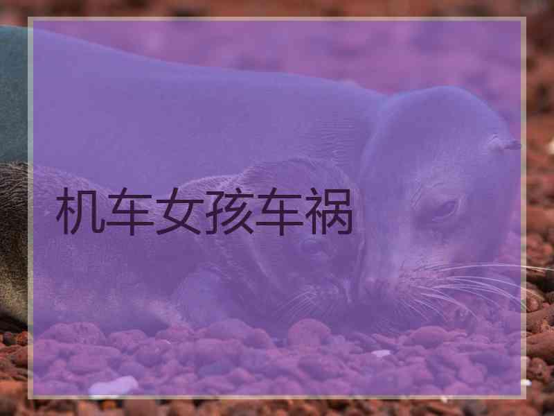 机车女孩车祸