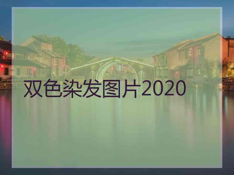 双色染发图片2020