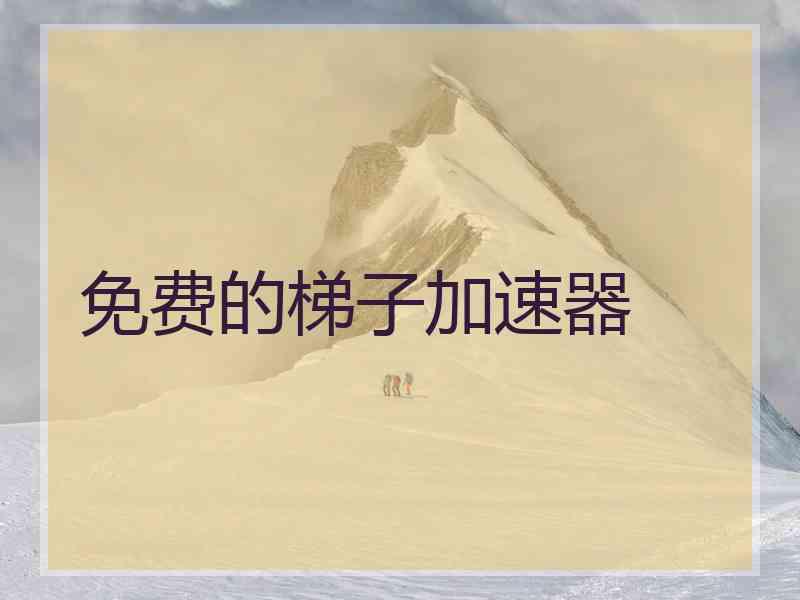 免费的梯子加速器