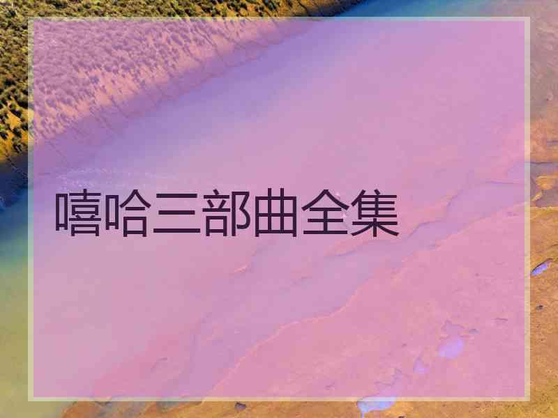 嘻哈三部曲全集