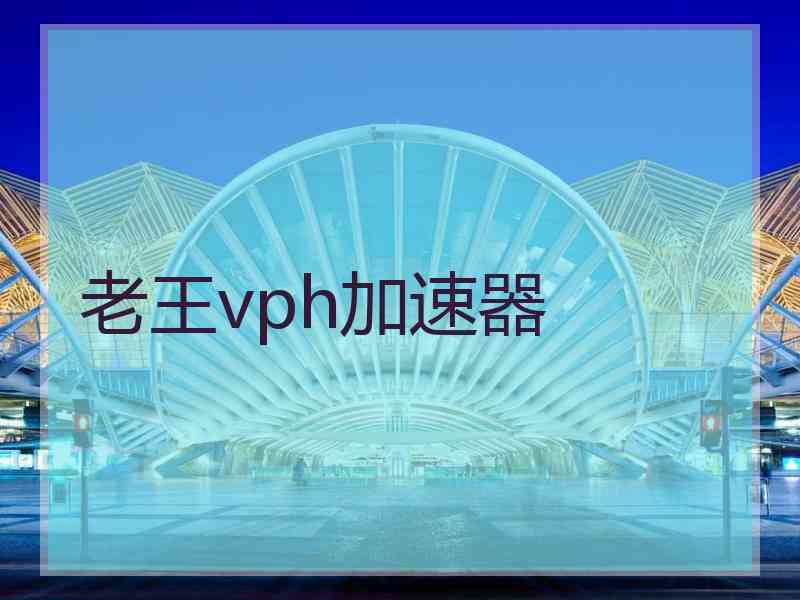 老王vph加速器