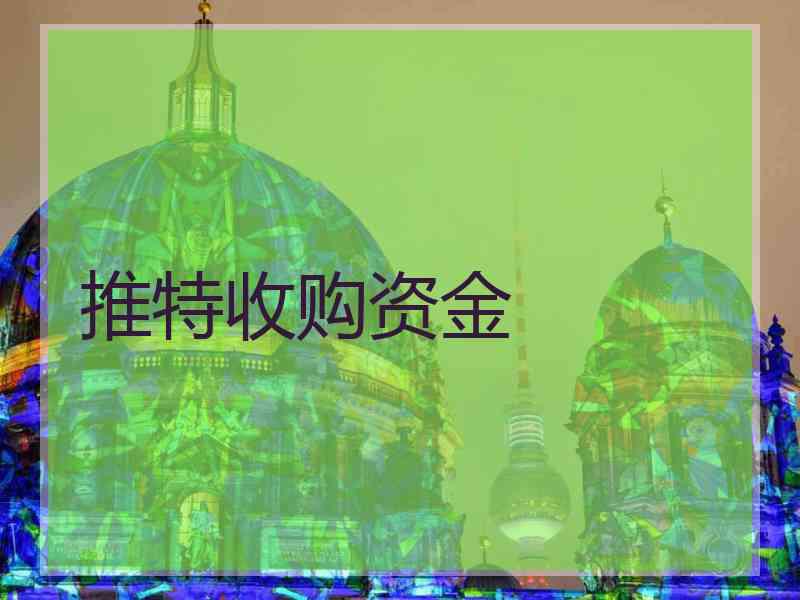 推特收购资金