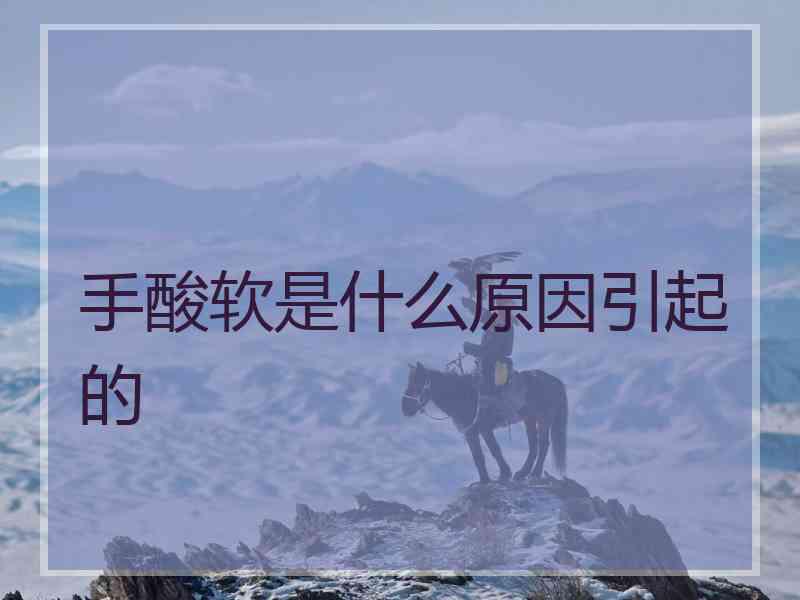 手酸软是什么原因引起的