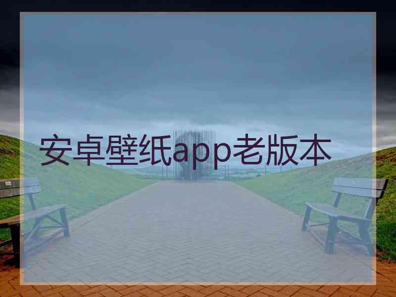 安卓壁纸app老版本