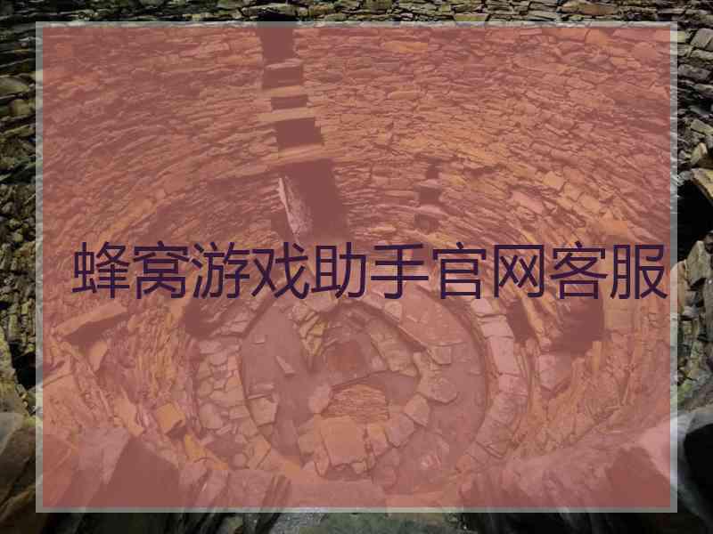 蜂窝游戏助手官网客服
