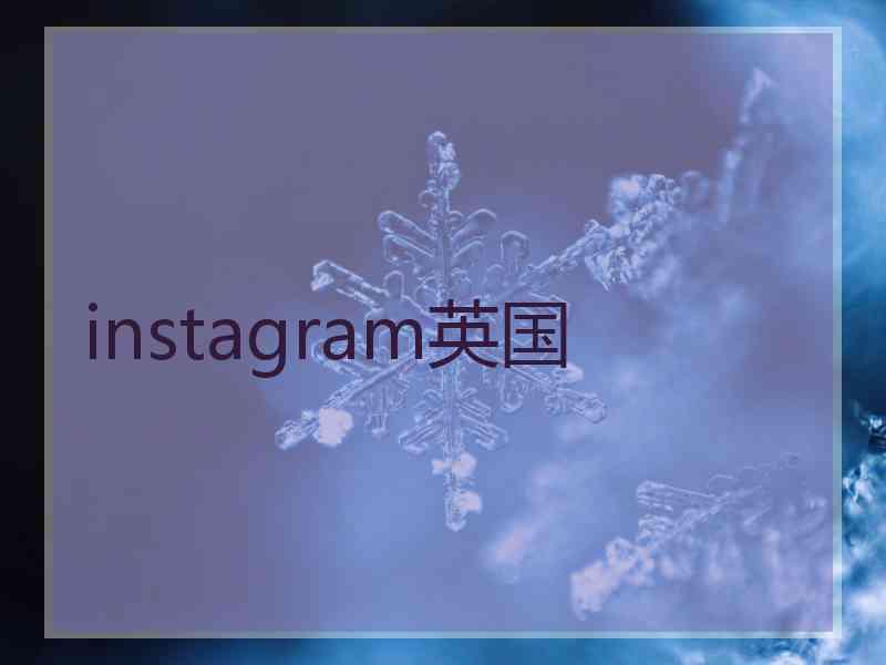 instagram英国